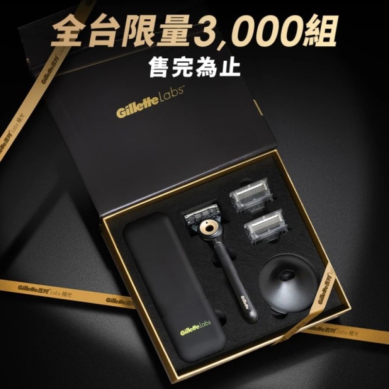 Gillette 吉列極光刮鬍刀黑金禮盒
